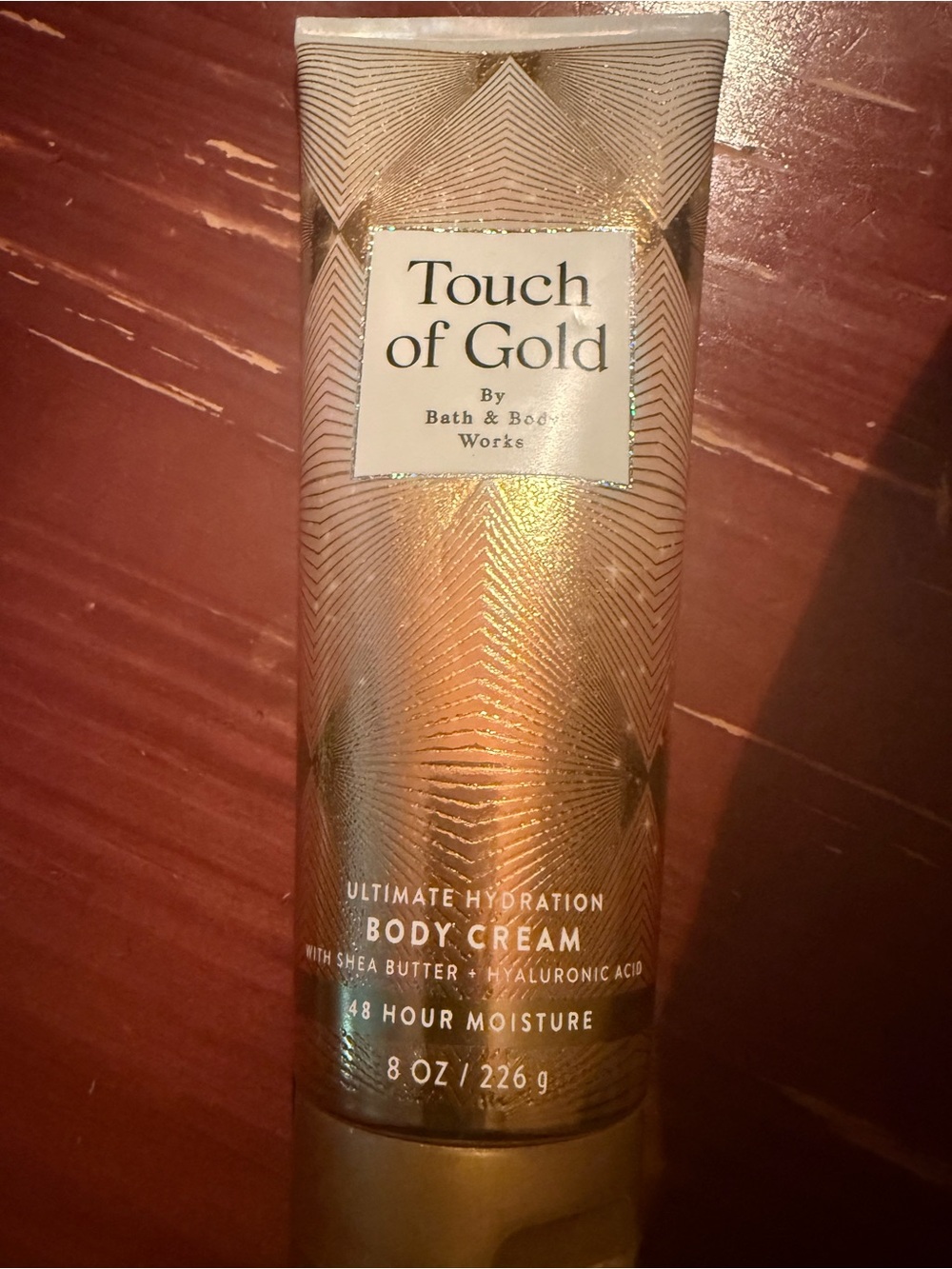 Bath & Body Works Touch of Gold Body Cream - Gold